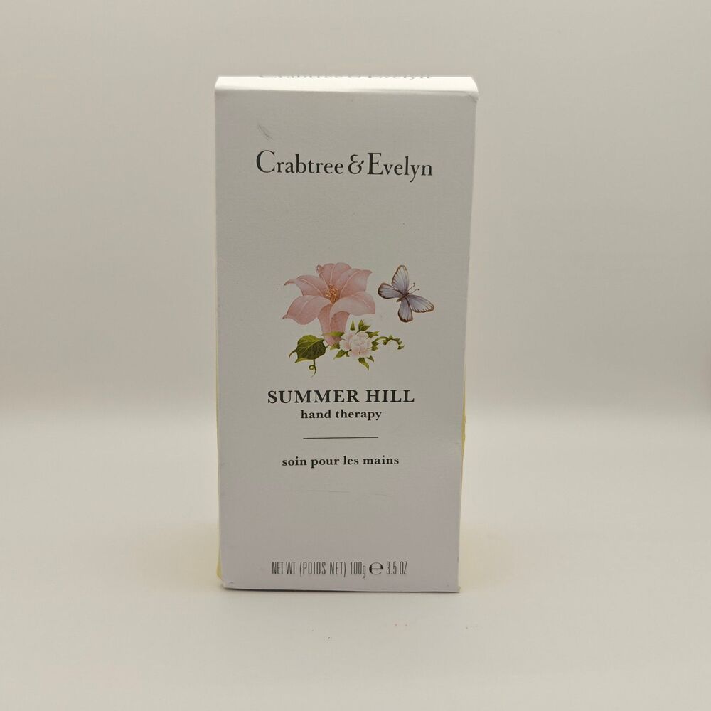 Crabtree Evelyn Summer Hill Hand Therapy 100g 3.5 oz New